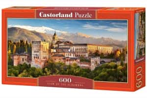 Puzzles de Granada - Puzzle de Castorland de la Alhambra de panorama de 600 piezas