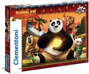 Puzzles de Kung Fu Panda - Puzzle de personajes de Kung Fu Panda de 104 piezas