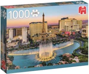 Puzzles de Las vegas - Puzzle de la fuente de Las Vegas de 1000 piezas