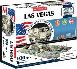Puzzles de Las vegas - Puzzle en 4D de las Vegas en EEUU