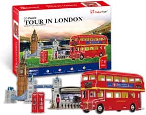 Puzzles de Londres - Puzzle Tour in London en 3D