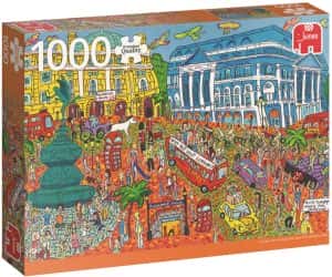 Puzzles de Londres - Puzzle de Piccadilly Circus Londres de Jumbo de 1000 piezas