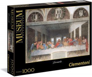 Puzzles de Milán - Puzzle de 1000 piezas de la Última Cena de Clementoni