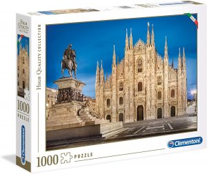 Puzzles de Milán - Puzzle de 1000 piezas del Duomo de Milán de clementoni