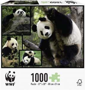 Puzzles de Osos panda - Puzzle de collage de osos panda de 1000 piezas