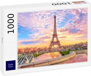 Puzzles de París - Puzzle de París de 1000 piezas de la Torre Eiffel de día