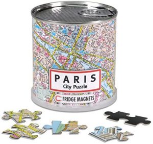 Puzzles de París - Puzzle de París del mapa