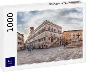 Puzzles De Perugia – Puzzle De La Plaza 4 De Noviembre De 1000 Piezas