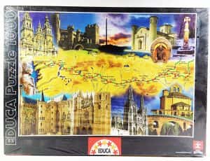 Puzzles de Santiago de Compostela - Puzzle del camino de Santiago de 1000 piezas