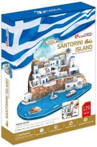 Puzzles de Santorini en Grecia - Puzzle de Santorini en 3D
