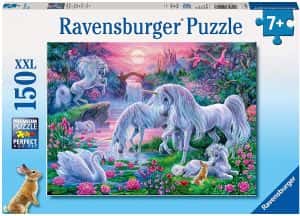 Puzzles de Unicornio - Puzzle de familia de unicornios de 150 piezas