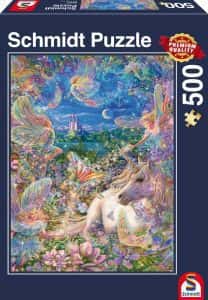 Puzzles de Unicornios - Puzzle de unicornio y hadas de 500 piezas