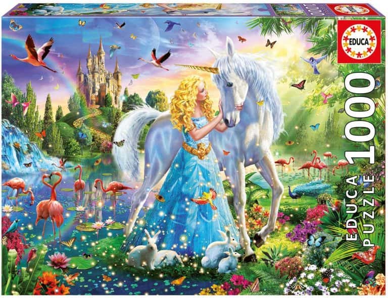 100 Parça Puzzle: Unicorn ve Prenses | Toyzz Shop 100 Parça Puzzle: Unicorn ve Prenses | Toyzz Shop