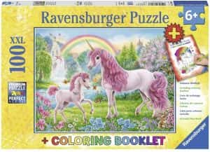 Puzzles de Unicornios - Puzzle de los unicornios de 100 piezas