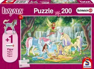 Puzzles de Unicornios - Puzzle de unicornios y hadas animadas de 200 piezas