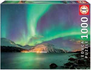 Puzzles de auroras boreales - Puzzle de Aurora boreal de 1000 piezas de Educa