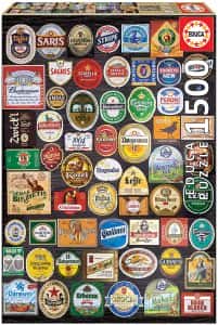 Puzzles de cervezas - Puzzle de etiquetas de cerveza de 1500 piezas