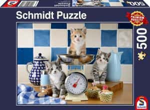 Puzzles de gatos - Puzzle de 3 gatos en casa