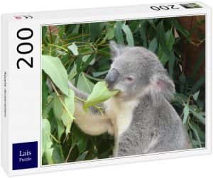 Puzzles de koalas - Puzzle de Koala comiendo de 200 piezas