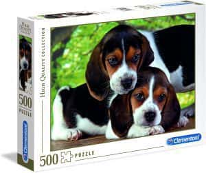 Puzzles de perros - Puzzle de cachorros de 500 piezas