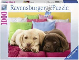 Puzzles de perros - Puzzle de cachorros de labrador de 1000 piezas