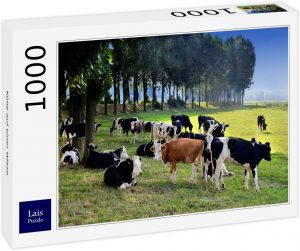 Puzzles de vacas - Puzzle de rebaño de vacas de 1000 piezas