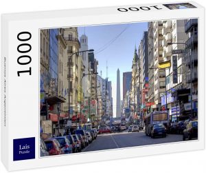 Los mejores puzzles de Argentina - Puzzle de 1000 piezas de calles de Buenos Aires en Argentina