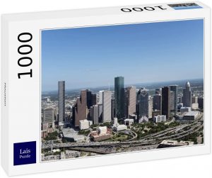 Los mejores puzzles de Houston en EEUU - Puzzle de 1000 piezas de edificios de Houston 2