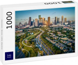 Los mejores puzzles de Houston en EEUU - Puzzle de 1000 piezas de edificios de Houston