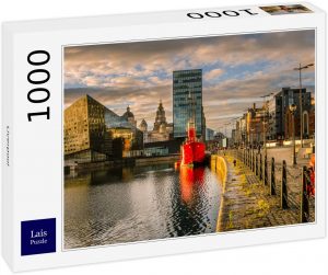 Los mejores puzzles de Liverpool en Inglaterra - Puzzle de 1000 piezas de Lais del puerto de Liverpool