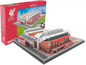 Los mejores puzzles de Liverpool en Inglaterra - Puzzle del Estadio de Anfiled del Liverpool FC en 3D de 142 piezas