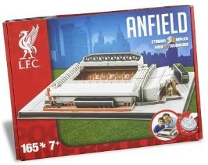 Los mejores puzzles de Liverpool en Inglaterra - Puzzle del Estadio de Anfiled del Liverpool FC en 3D de 165 piezas