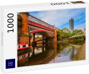 Los mejores puzzles de Manchester en Inglaterra - Puzzle de 1000 piezas de Lais de la ciudad de Manchester