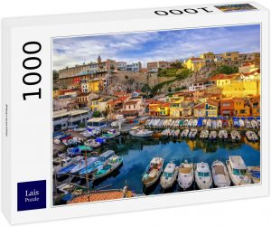 Los mejores puzzles de Marsella - Puzzle de 1000 piezas de Lais de casas de Marsella en Francia