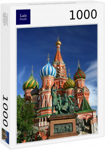 Los mejores puzzles de Moscú - Puzzle de 1000 piezas de la Catedral de San Basilio de Moscú