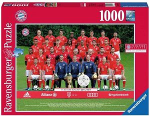 Los mejores puzzles de Múnich - Puzzle de 1000 piezas del FC Bayern München 16-17