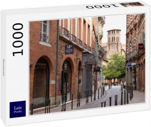 Los mejores puzzles de Toulouse - Puzzle de 1000 piezas de Lais de calles de Toulose en Francia