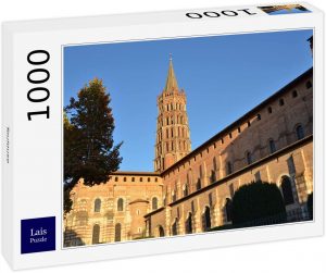 Los mejores puzzles de Toulouse - Puzzle de 1000 piezas de Lais de la BasÃ­lica de San SernÃ­n de Toulose en Francia