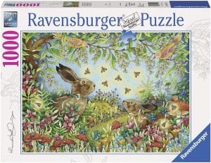 Los mejores puzzles de conejos - Forest - Puzzle de bosque mágico de 1000 piezas de Ravensburger
