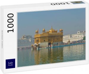 Los mejores puzzles de la India - Puzzle de 1000 piezas del Templo Dorado de Amritsar en la India