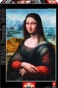Los mejores puzzles de la Mona Lisa - Puzzle de 1500 piezas de la Mona Lisa de Leonardo Da Vinci de Educa
