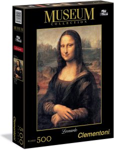 Los mejores puzzles de la Mona Lisa - Puzzle de 500 piezas de la Gioconda de Leonardo Da Vinci de Clementoni