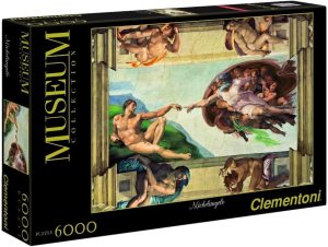 Los mejores puzzles de la capilla sixtina de Miguel Ángel - Puzzle de 6000 piezas de la Capilla Sixtina de Michelangelo