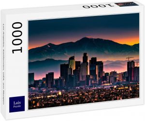 Los mejores puzzles de los Angeles - L.A. - Puzzle de 1000 piezas de amanecer en Los Angeles