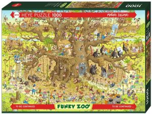 Los mejores puzzles de monos - Puzzle de monos en los árboles de 1000 piezas de Heye
