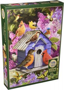 Los mejores puzzles de pájaros - Puzzle de 1000 piezas de casa de pájaros