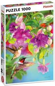 Los mejores puzzles de pájaros - Puzzle de 1000 piezas de pájaros colibríes