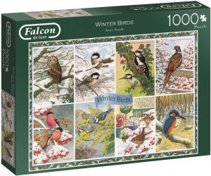 Los mejores puzzles de pájaros - Puzzle de 1000 piezas de pájaros de invierno