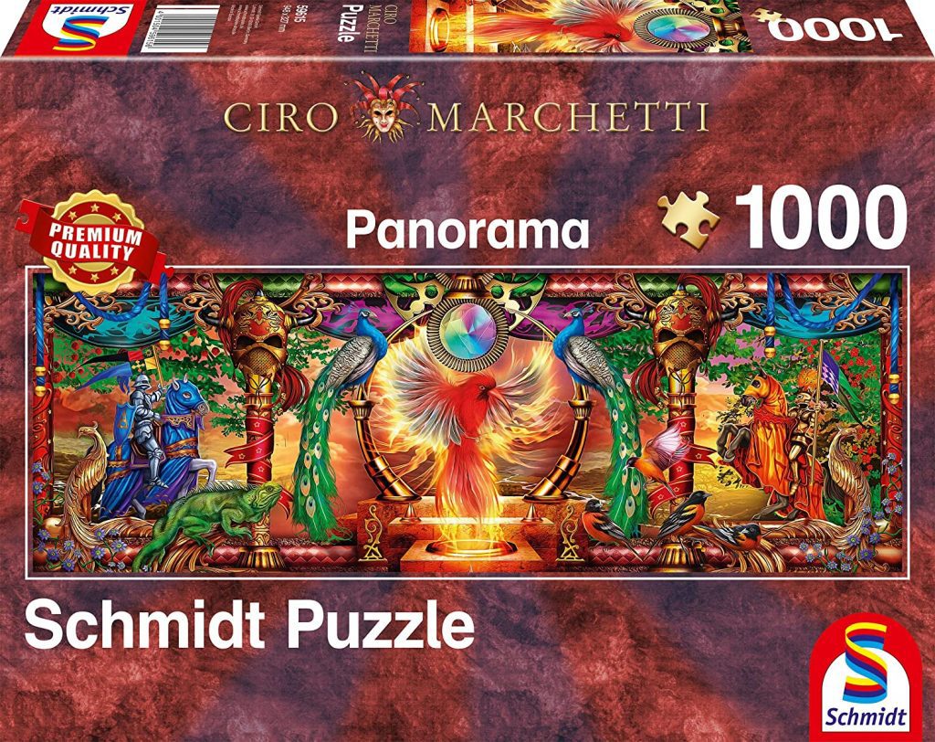 Puzzle De Madera De 1000 Piezas De Flores Y Pájaros | Tamaño 70x50 Cm | Pasatiempo Para Adultos Y Niños +8 Años