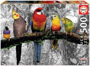 Los mejores puzzles de pájaros - Puzzle de 500 piezas de pájaros de Educa